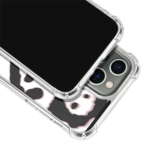 B&W Leopard iPhone 14 Pro Clear Case